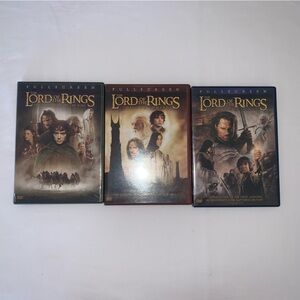 DVDs Lord of the Rings